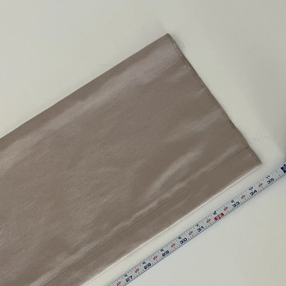 Valentino Roma Spa Pants Womens Size 2 Italy Size 38/2 Raw Hem Cream Gray Taupe - Picture 12 of 16